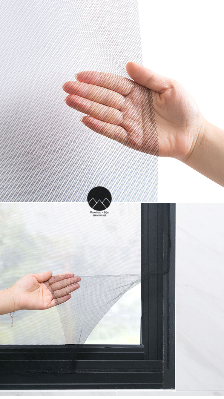 Mành rèm cửa số chống muỗi và côn trùng