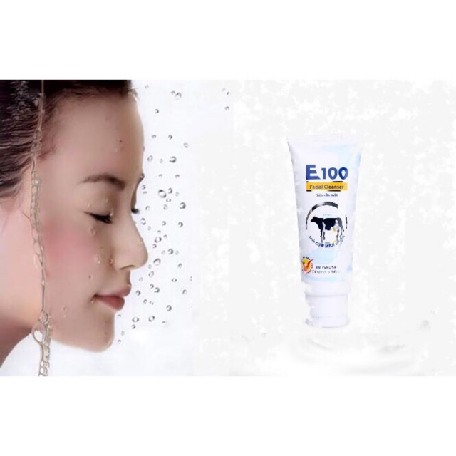 [HCM]?? Sữa rửa mặt E100 con bò 80g