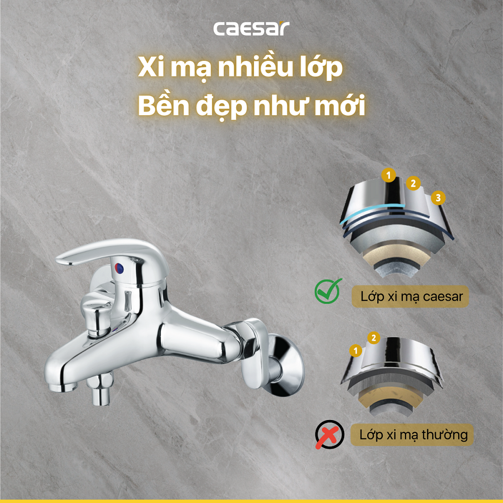 Vòi Sen Gạt Nóng Lạnh - S360C