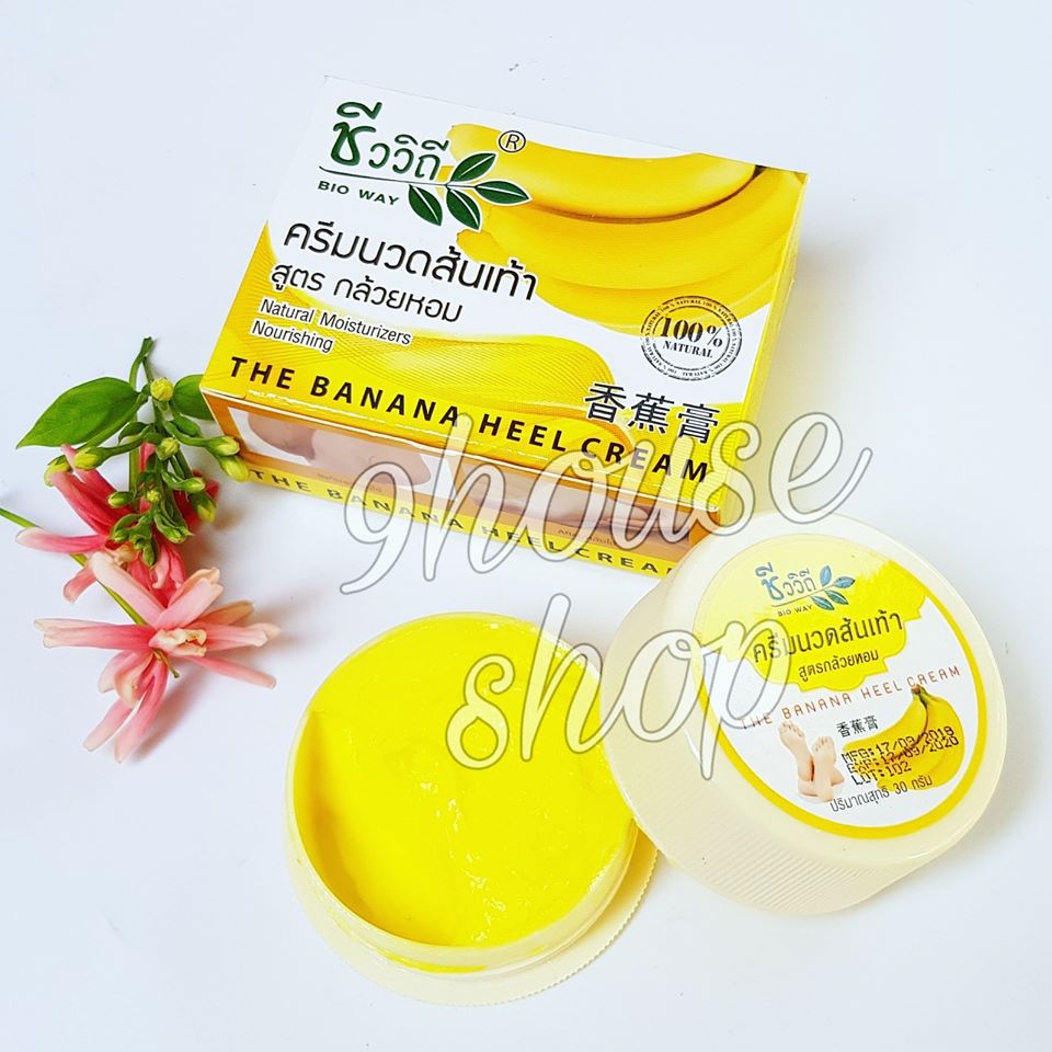 01 Hộp Kem Chuối Gót Chân Thái Lan 30gram (0431)