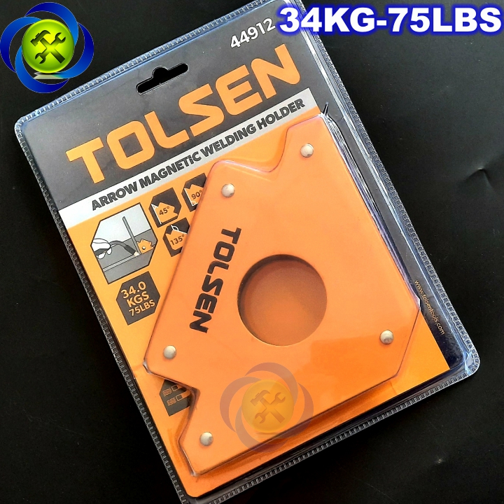 Nam châm hàn góc vuông tolsen 44912 -34.0kgs-75lbs