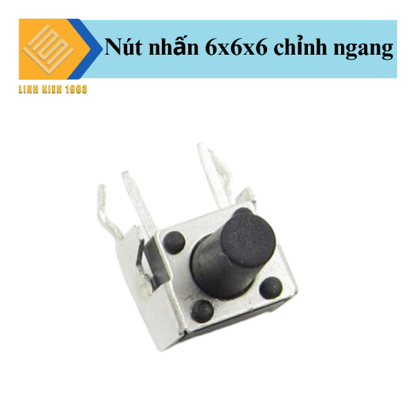 [ 5 CON ] Nút chình ngang 6,6x7,3mm nhấn nhã