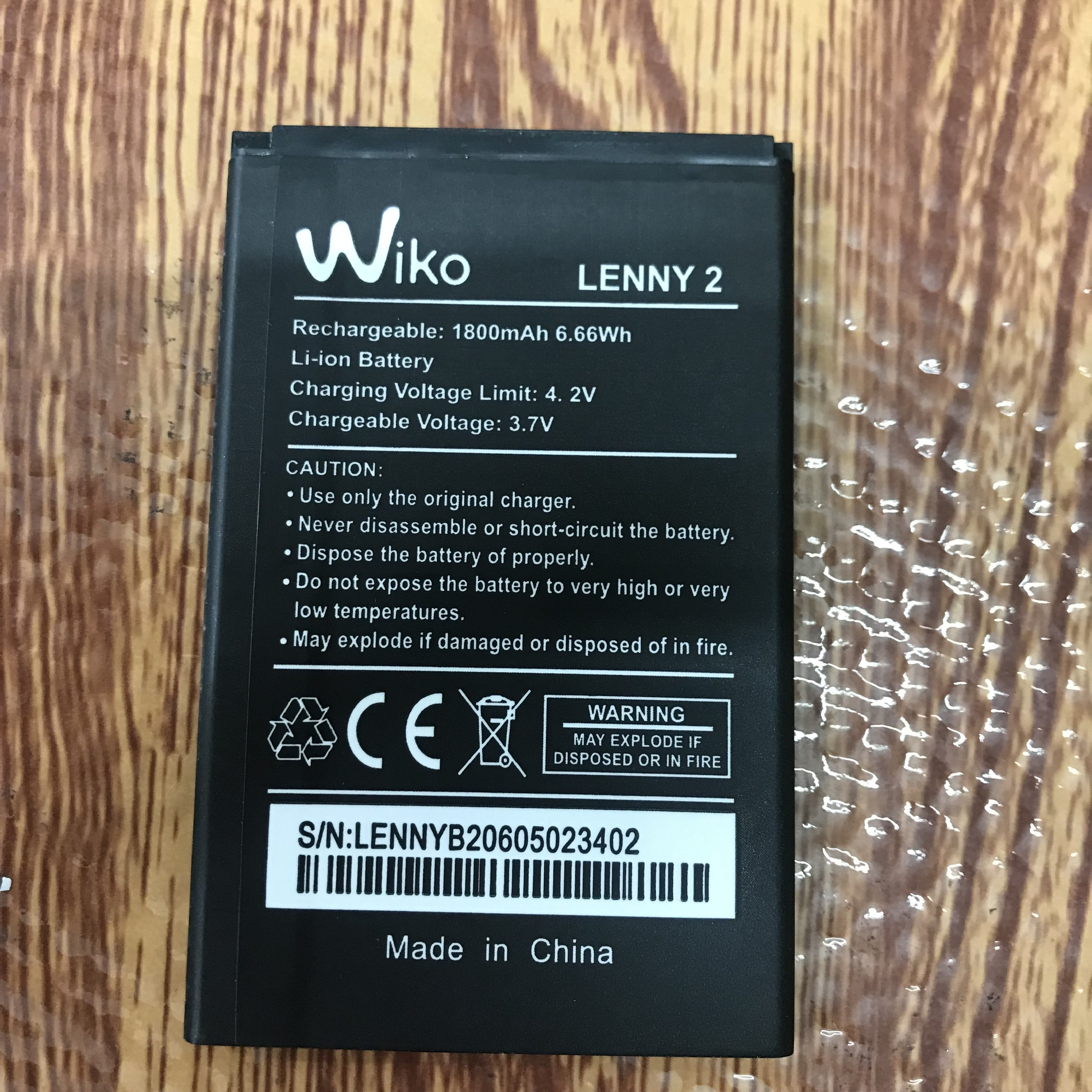 Pin Wiko Sunny 2 plus bảo hành đổi mới