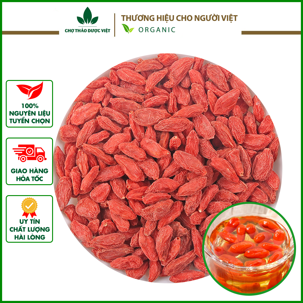 1kg kỳ tử hữu cơ - chợ thảo dược việt
