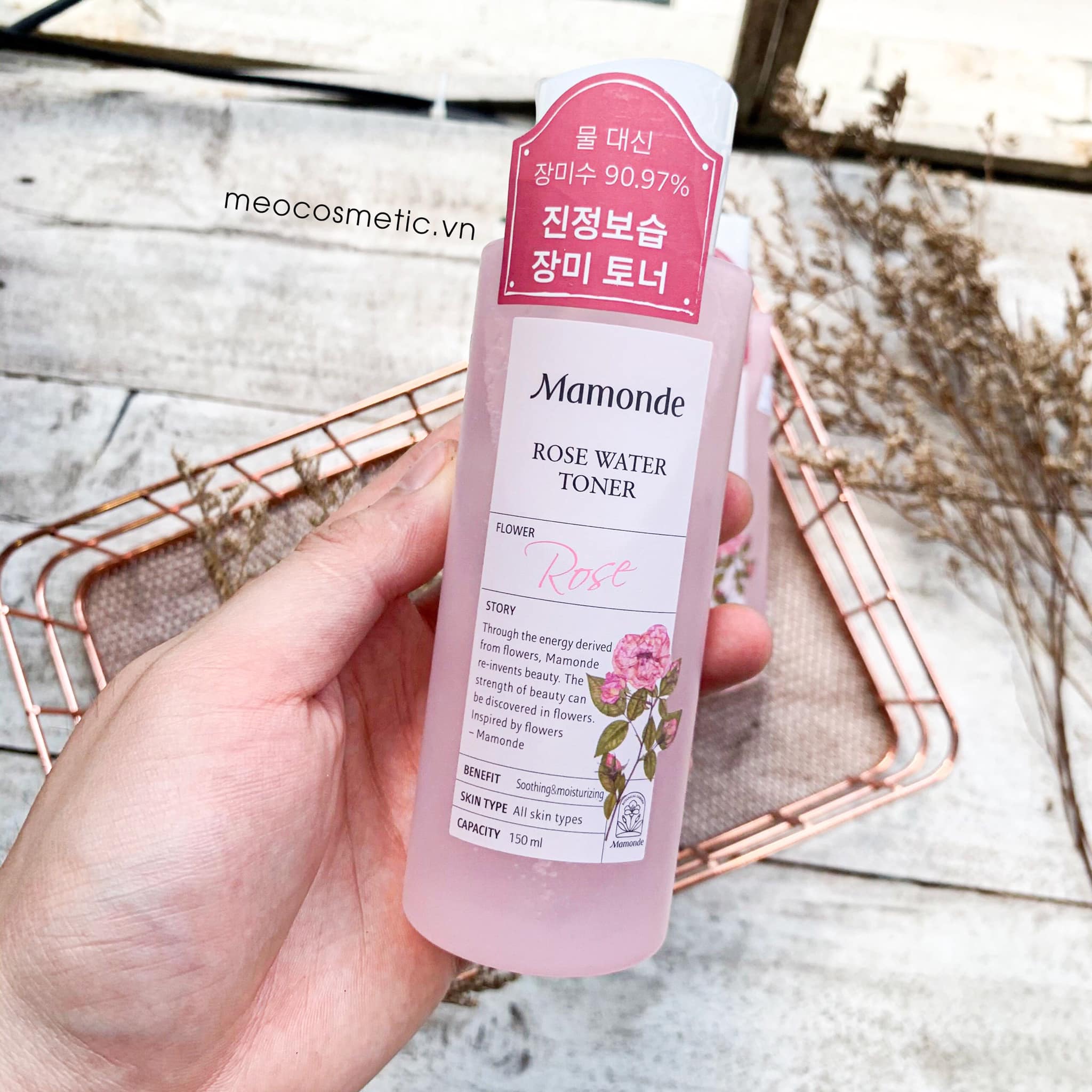 Nước Hoa Hồng Mamonde Rose