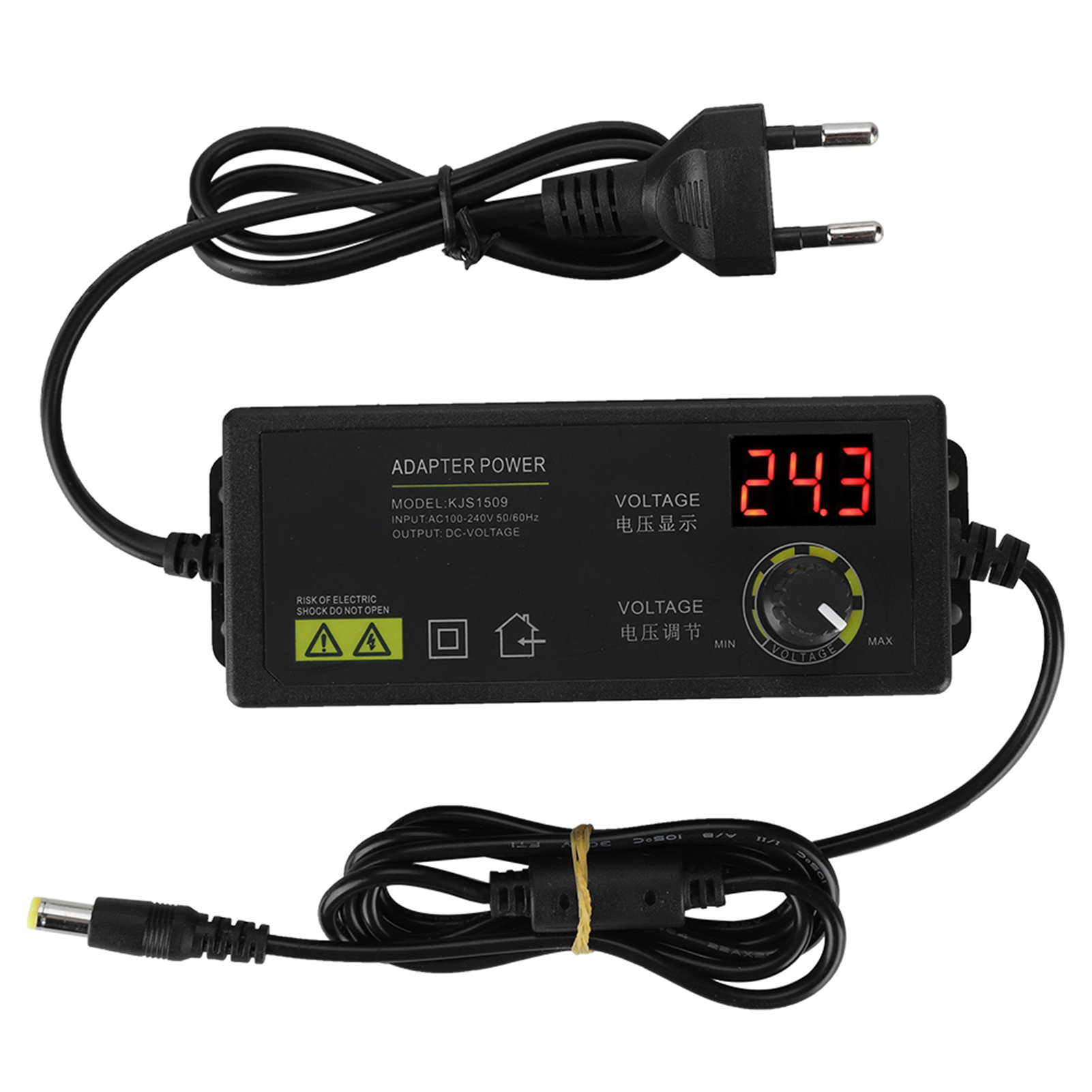 Bộ Đổi Nguồn Điều Chỉnh Phạm Vi Rộng 3-36V Bộ Chuyển Đổi AC DC 60W 1.7A Chống Nhiễu