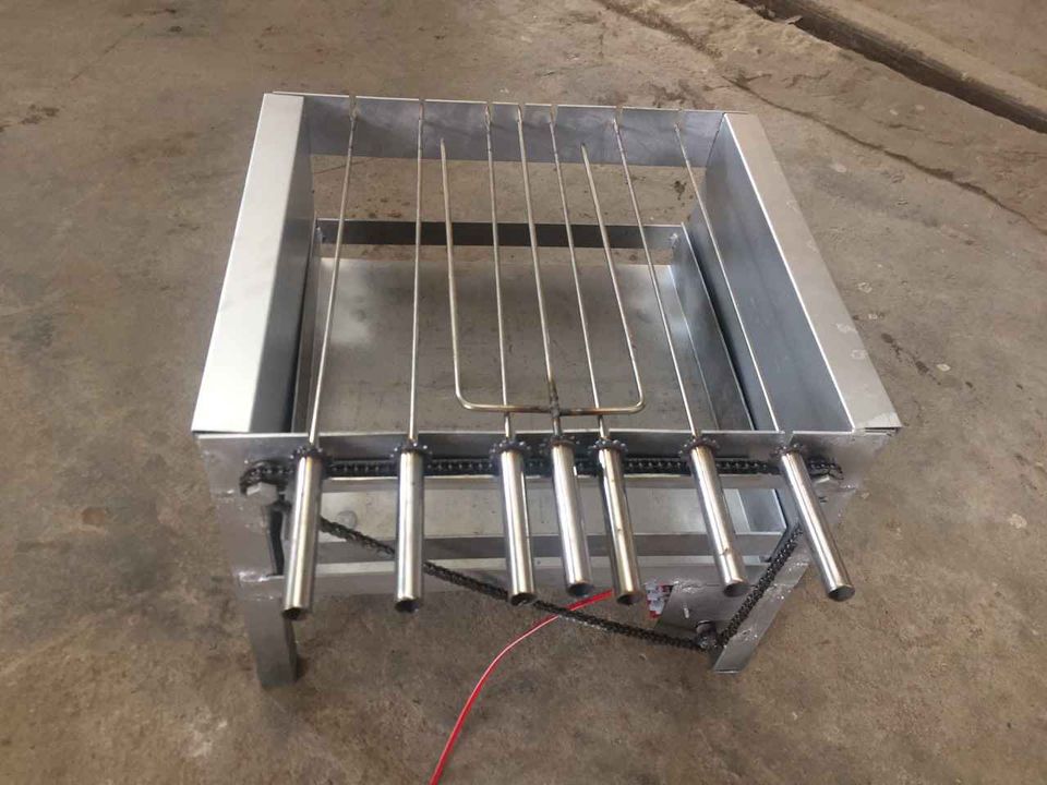 Bếp Nướng Thịt 7 Xiên-(tặng 6 xiên đơn và 1 xiên trãng 3)
