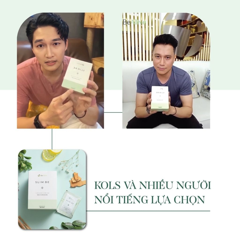 Trà giảm cân SLIM BE Chính Hãng