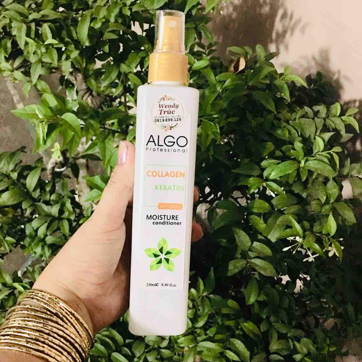 [HCM]SỮA DƯỠNG PHỤC HỒI TÓC KERATIN COLLAGEN ALGO 250ml