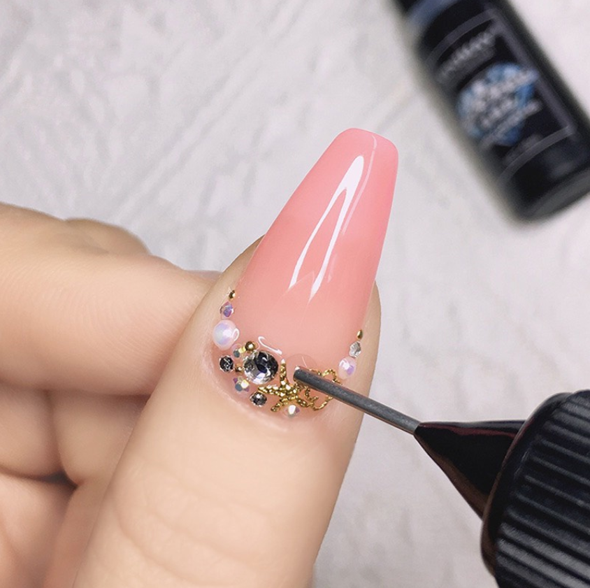 (Freeship + Sale 50%) Bút Gel đính đá, charm, nails đa năng Vinimay.