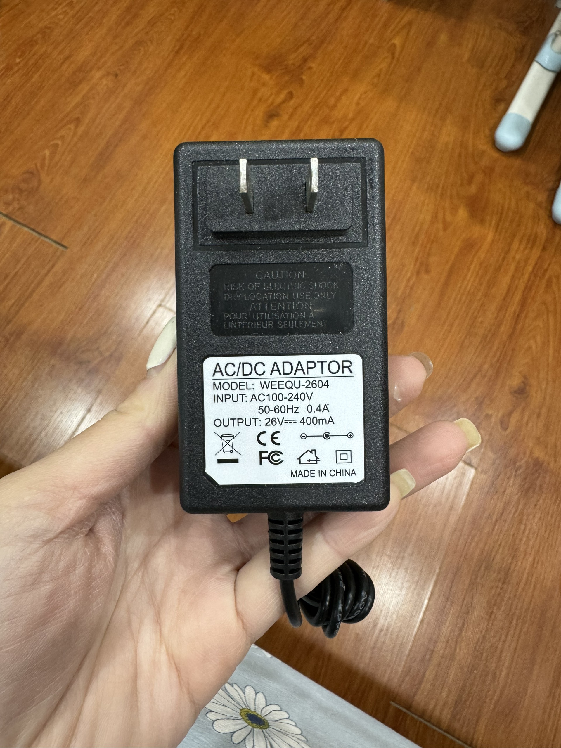Nguồn sạc máy hút bụi 26v 400ma loại tốt