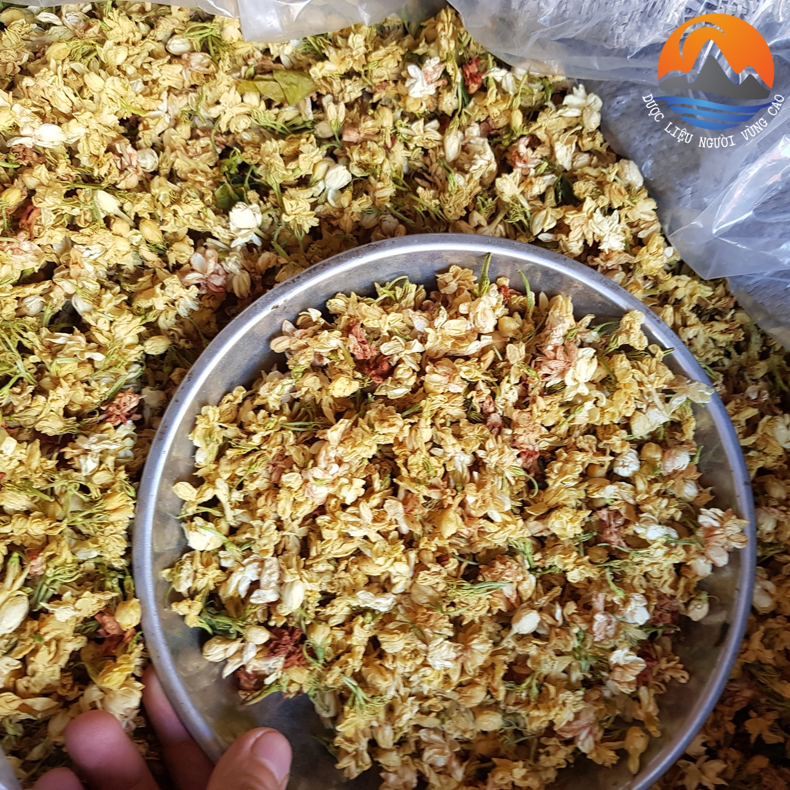Trà hoa nhài khô sấy lạnh loại 1 thượng hạng 1kg. Hoa nhài ta pha trà chanh, trà tắc, trà sữa