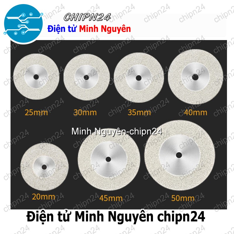 [1 cái] (F10) Lưỡi cắt Kim Cương (20mm/25mm/30mm/40mm/50mm) - [Chọn Loại] - HHH.00107