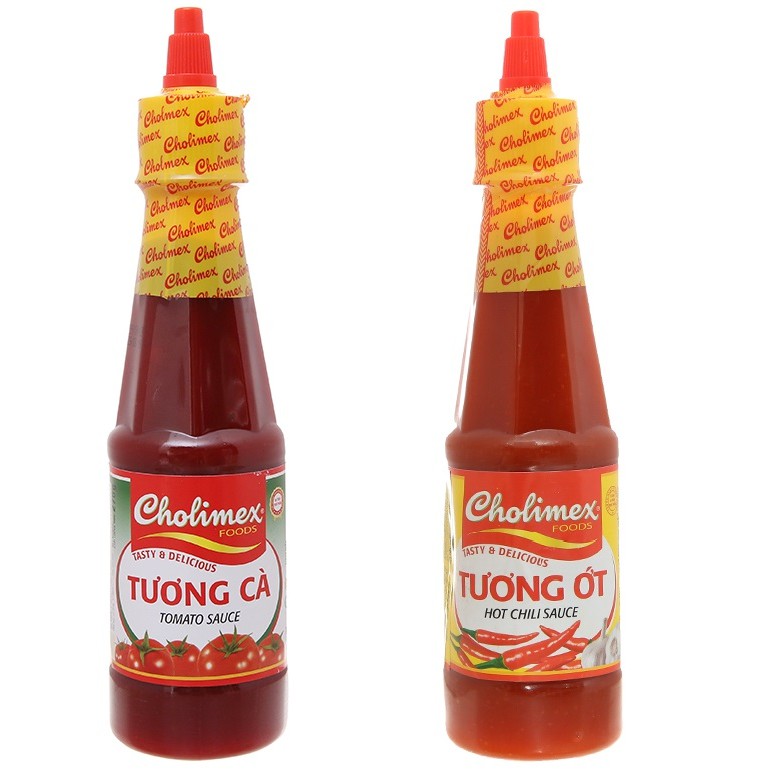 [HCM]Combo Chai Tương Ớt & Tương Cà Cholimex 270g