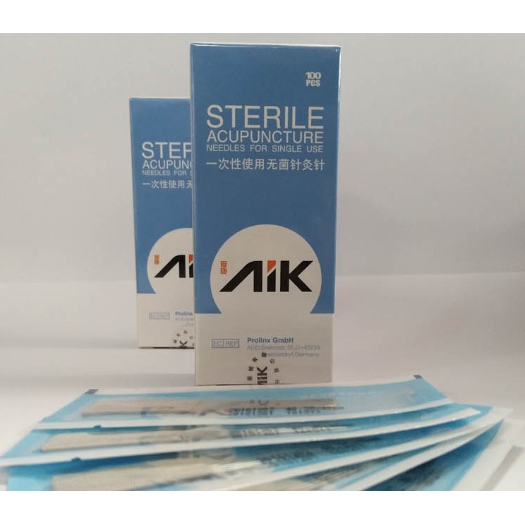 Hộp 100 cây kim châm cứu aik