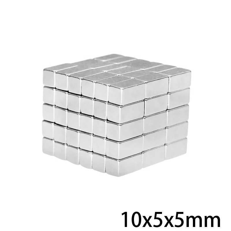 nam châm chữ nhật 10x5x5mm ( set 20 viên )