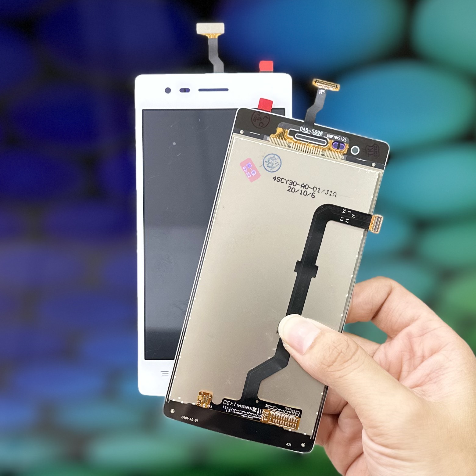Oppo Neo 5/A31/a31w/r1201 screen (white, black)
