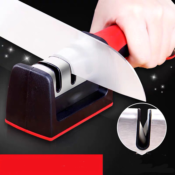Dụng Cụ Mài Dao 3 Rãnh KNIFE chuyên biệt, giúp mài được tất cả các loại dao, kéo với nhiều kích cỡ, chủng loại khác nhau rất nhanh và an toàn