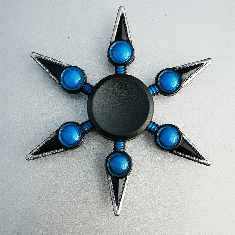 Đồ Chơi Con Quay Spinner Gradient Kim loại Fidget Spinner Naruto