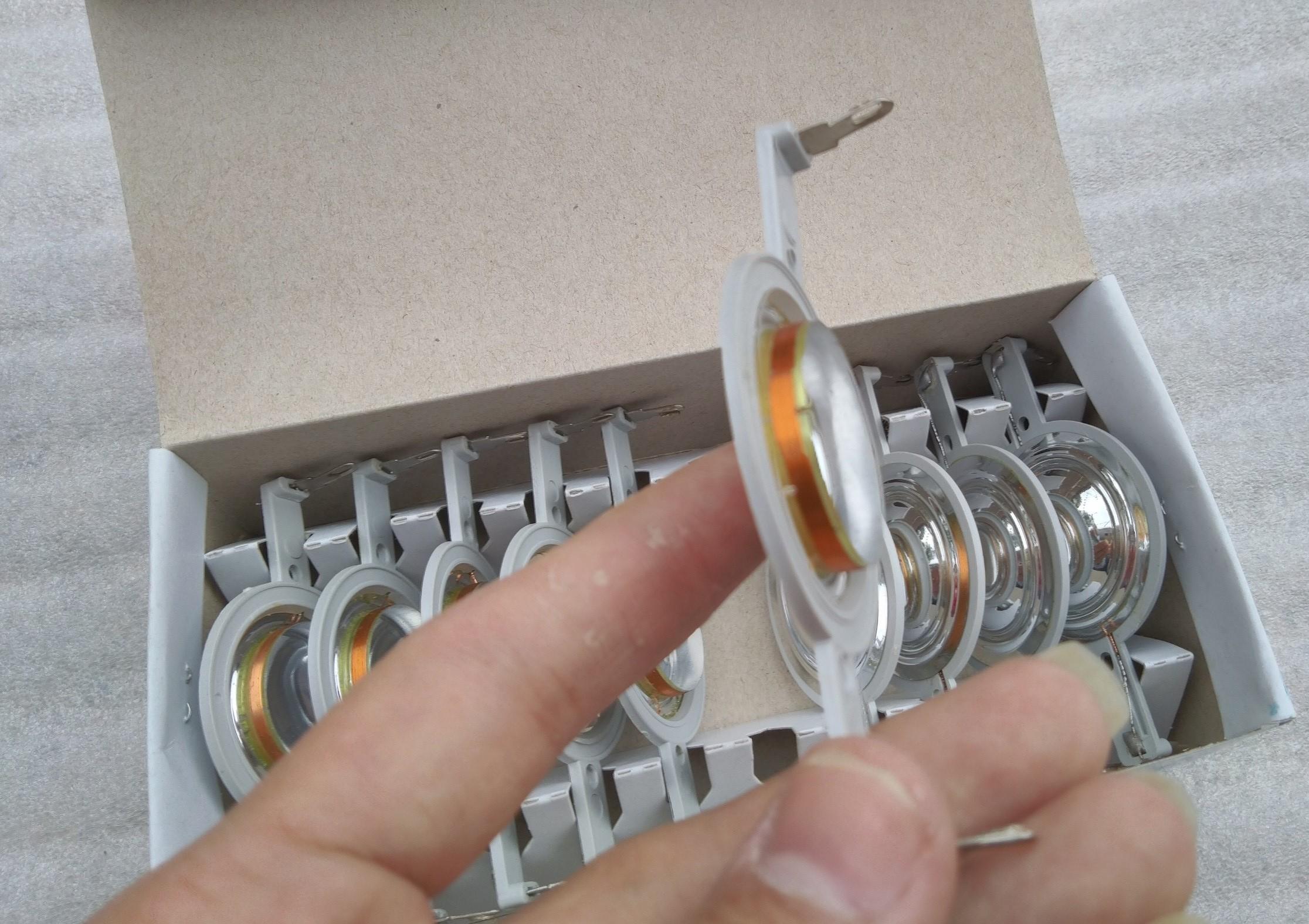 COMBO 10 CÁI CÔN 25.5mm LOA TREBLE ĐĨA TRẮNG