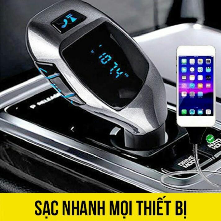 Tẩu sạc nghe nhạc X5 Bluetooth Carkit tiện ích 3 in 1