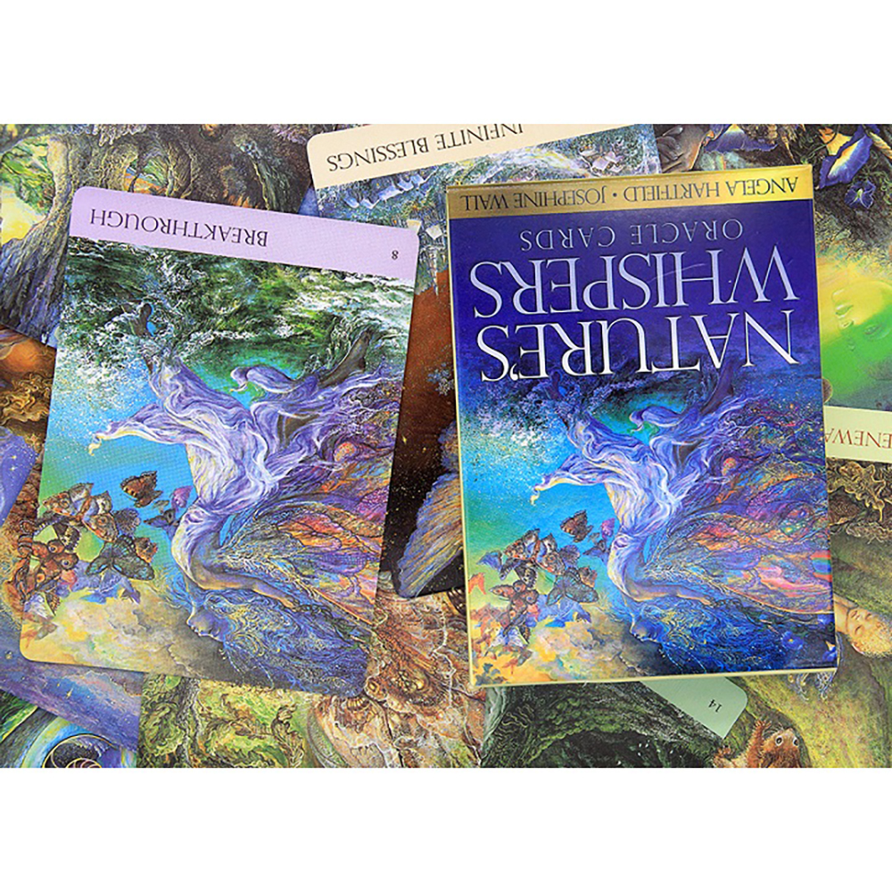 Bộ Bài Oracle Nature's Whisper Tặng Đá Thanh Tẩy