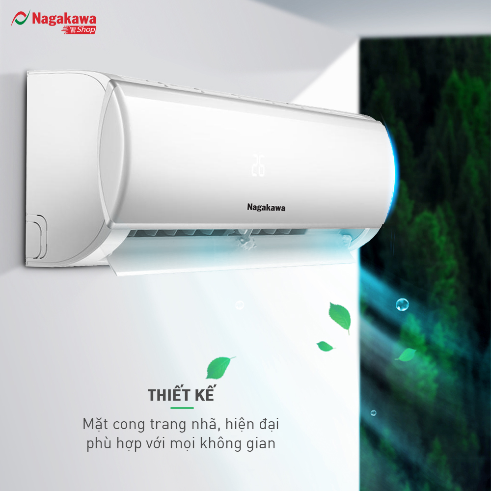 Máy lạnh Nagakawa NS-C12R1M05 1.5 HP (12000 BTU/H)