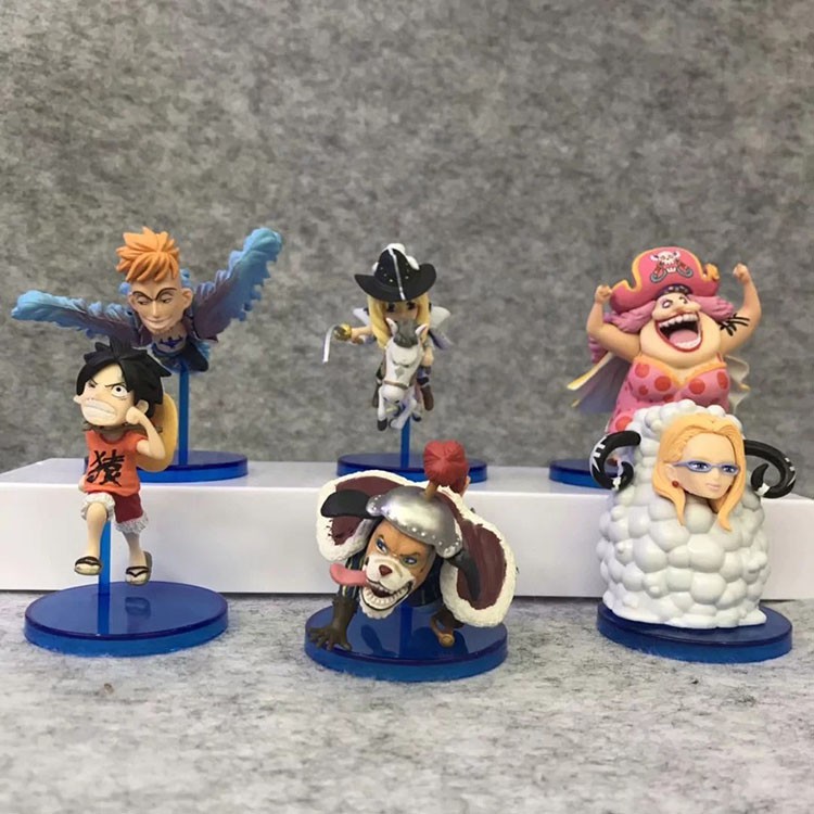 Set 6 Mô Hình Luffy Chibi ( One Piece )