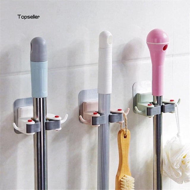 Móc treo, móc kẹp chổi tự động