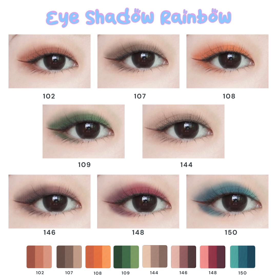 Phấn Mắt Dạng Lì Eye Shadow Rainbow Matte NF Inglot (3.4g)