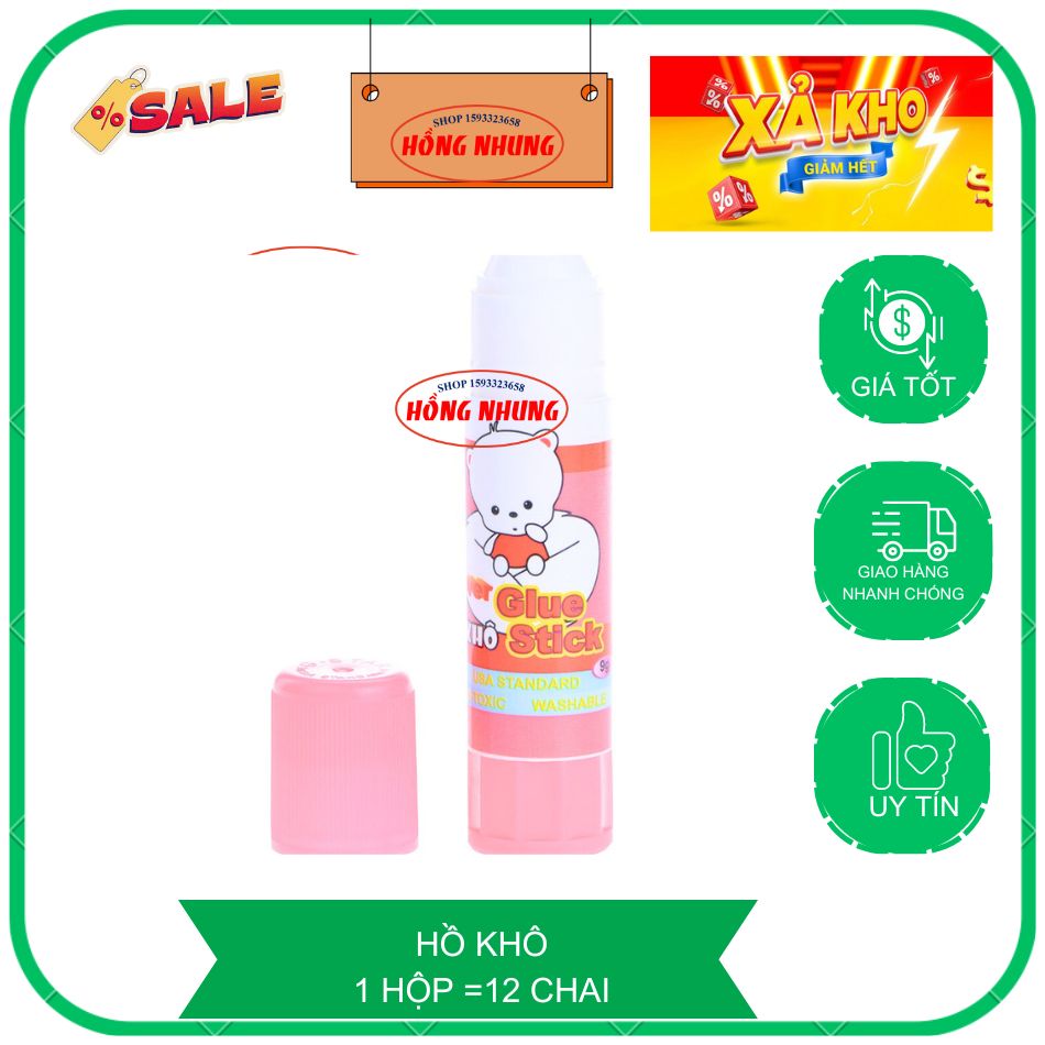 01 chai hồ khô gstar 10gr gs-079; hồng nhung shop