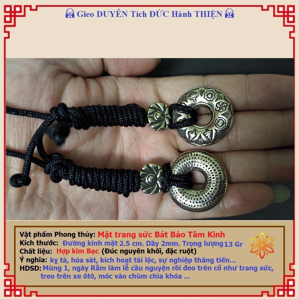 Bát Bảo Tâm Kinh - Phong Thủy Liên Hoa
