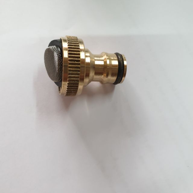 Đầu Đồng Có Lọc Cho Máy Rửa Xe Mini