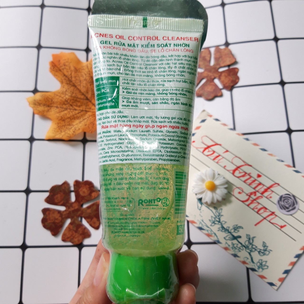 Gel rửa mặt kiểm soát nhờn Acnes 50g - 100g