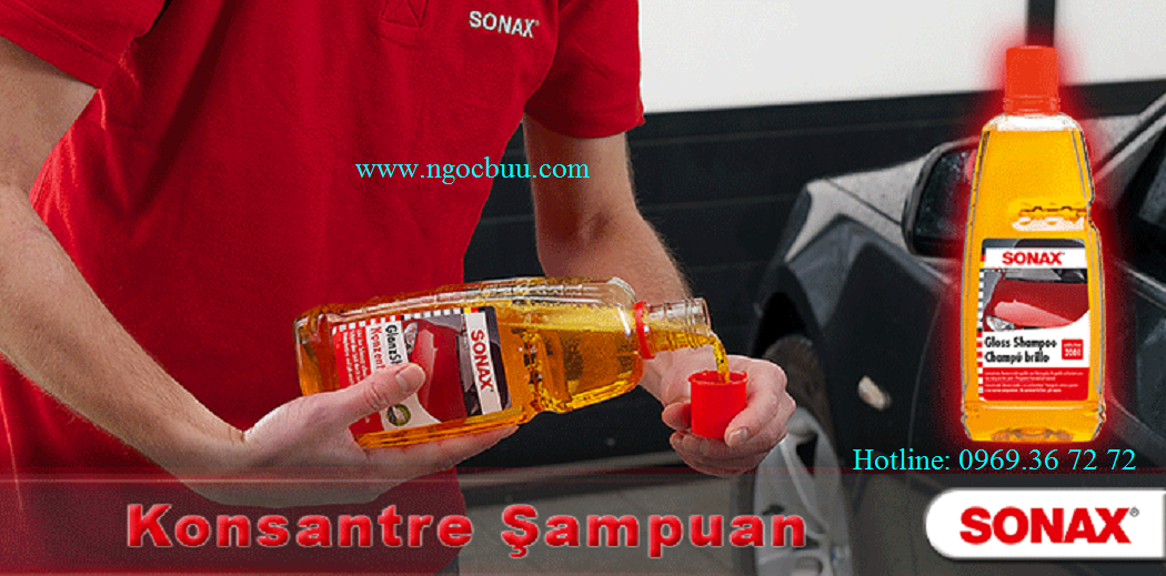 [HCM]Nước rửa xe đậm đặc SONAX 314300- 1000ml.