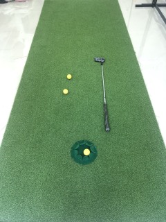 Thảm tập golf putting di động 100x300cm không kèm lỗ golf thumbnail