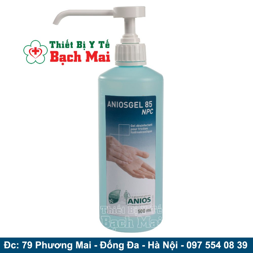 Dung Dịch Rửa Tay Khô Sát Khuẩn Anios 500ml - Nhập Pháp