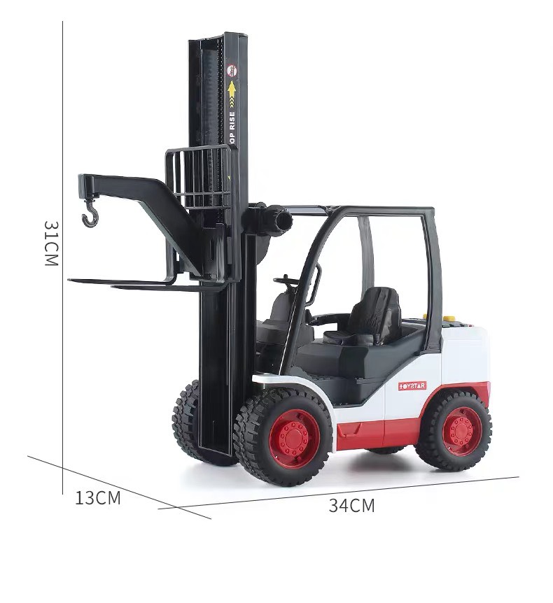 Xe ô tô đồ chơi công trình cỡ lớn máy xúc , xe cẩu, xe nâng hạ chạy đà có đèn nhạc siêu vui cho bé