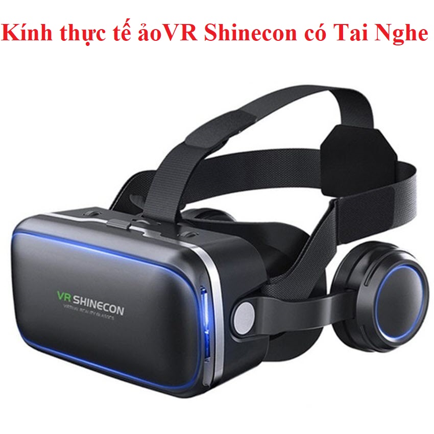 Shinecon 6.0 Vr Glasses Support Watching 3D Movies on Smartphones. Free Bluetooth Game Controller