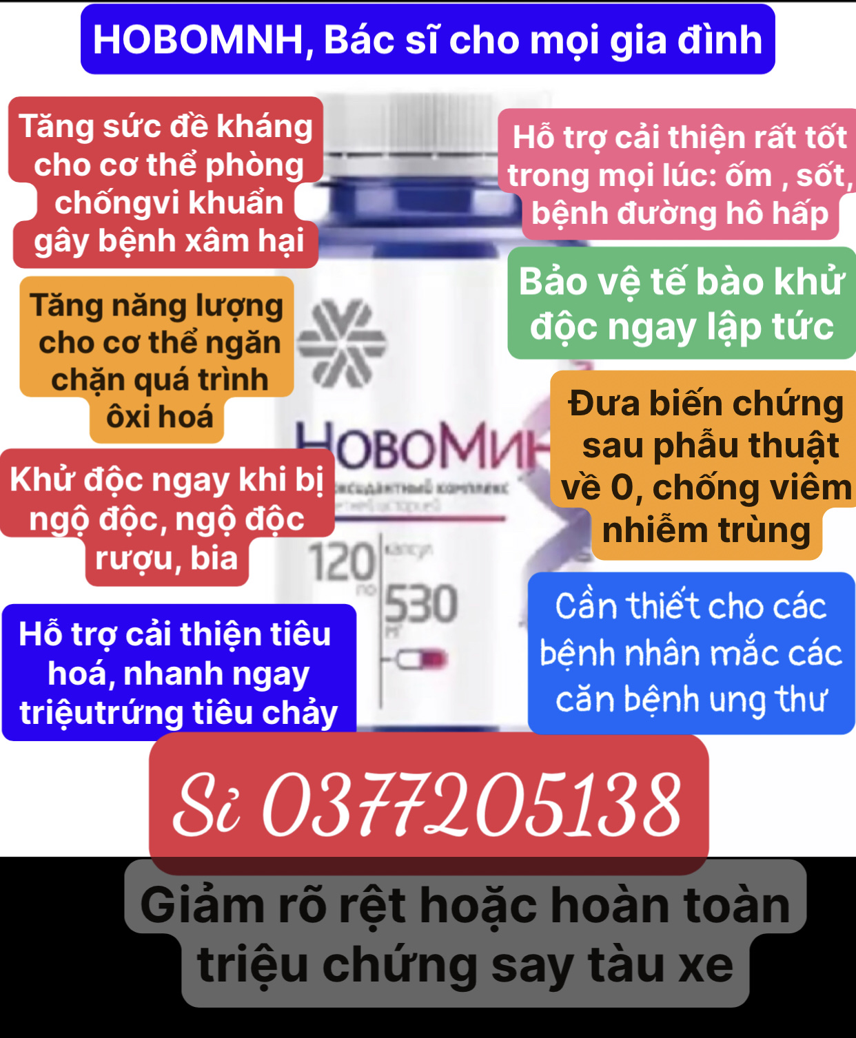 NOVOMIN +Dầu Balsam [2 món]
