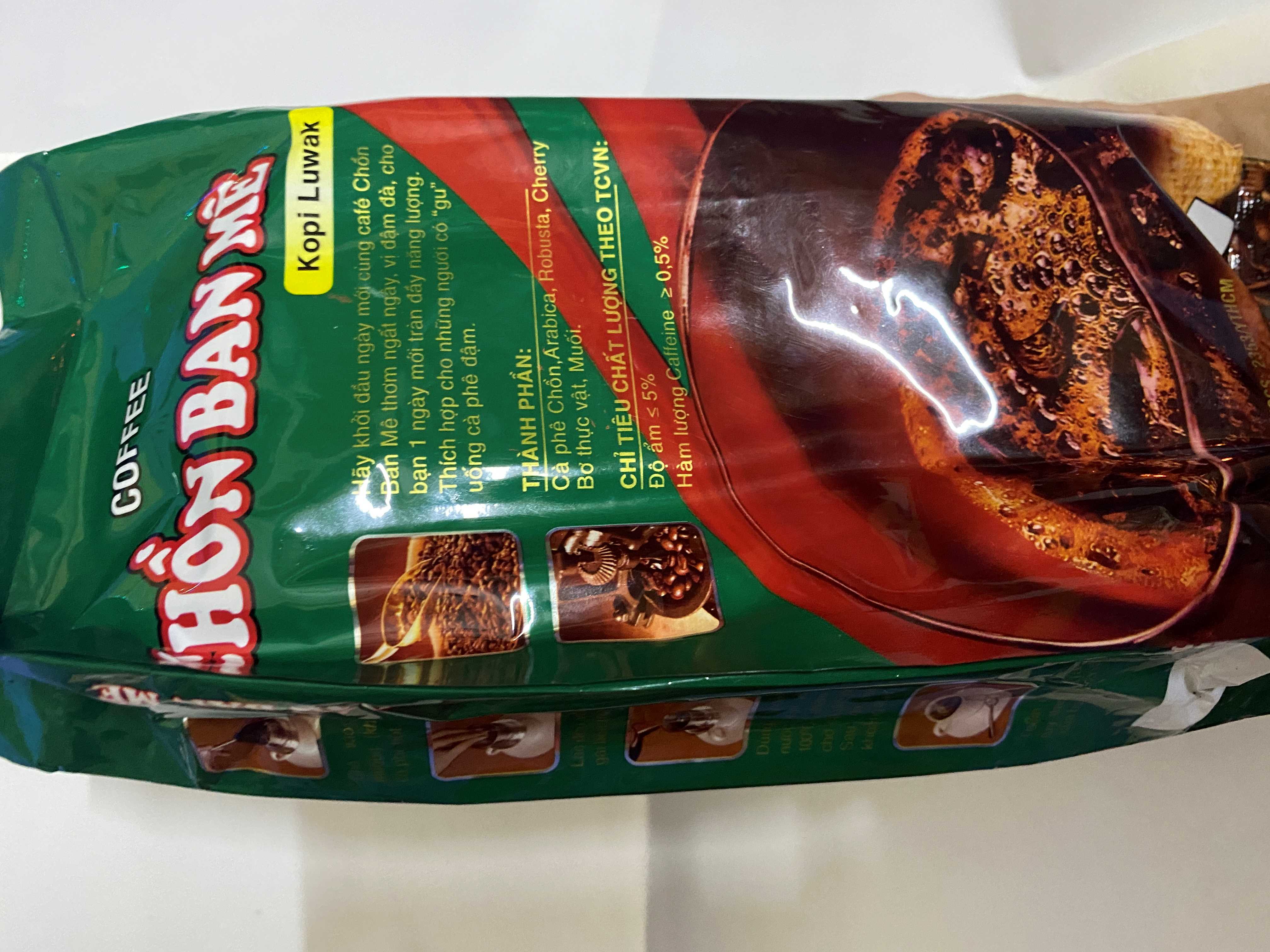 CÀ PHÊ XAY CHỒN BAN MÊ 500G