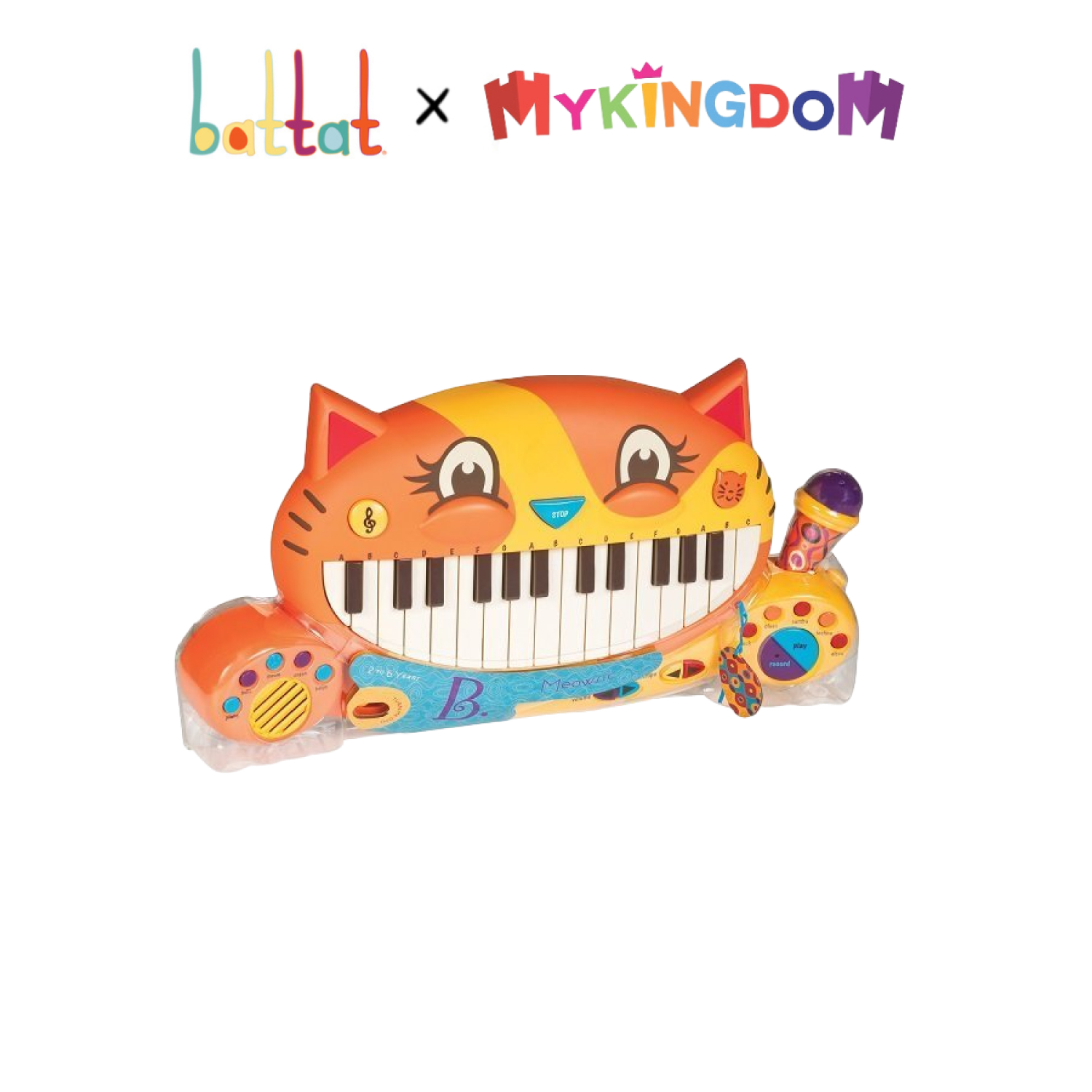 Đồ Chơi Đàn Piano Mèo Con B.Brand BX1025Z