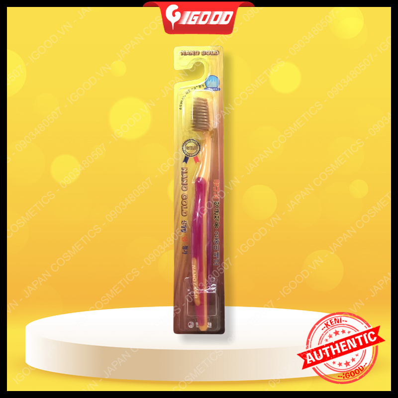 Bàn chải đánh răng Nano Gold Hàn Quốc