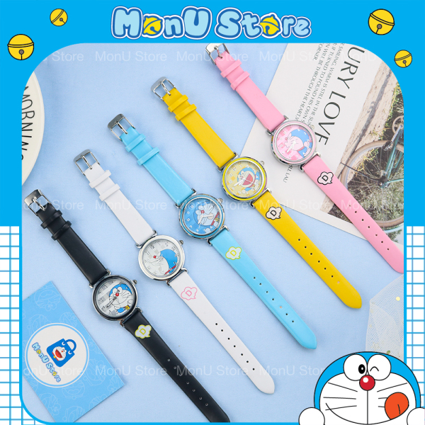 Đồng hồ đeo tay Unisex hình DORAEMON DOREMON dễ thương cute MON0131