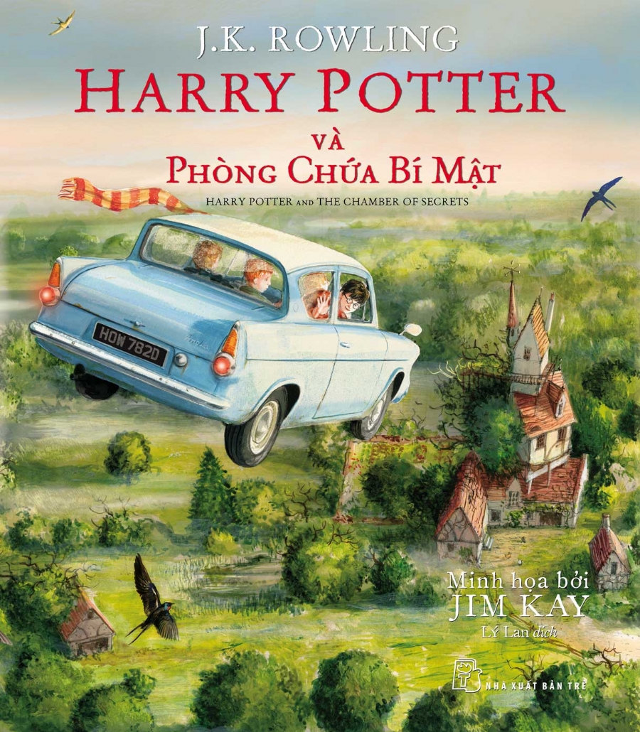 Sách nxb trẻ - harry potter và phòng chứa bí mật - bản màu có tranh minh hoạ