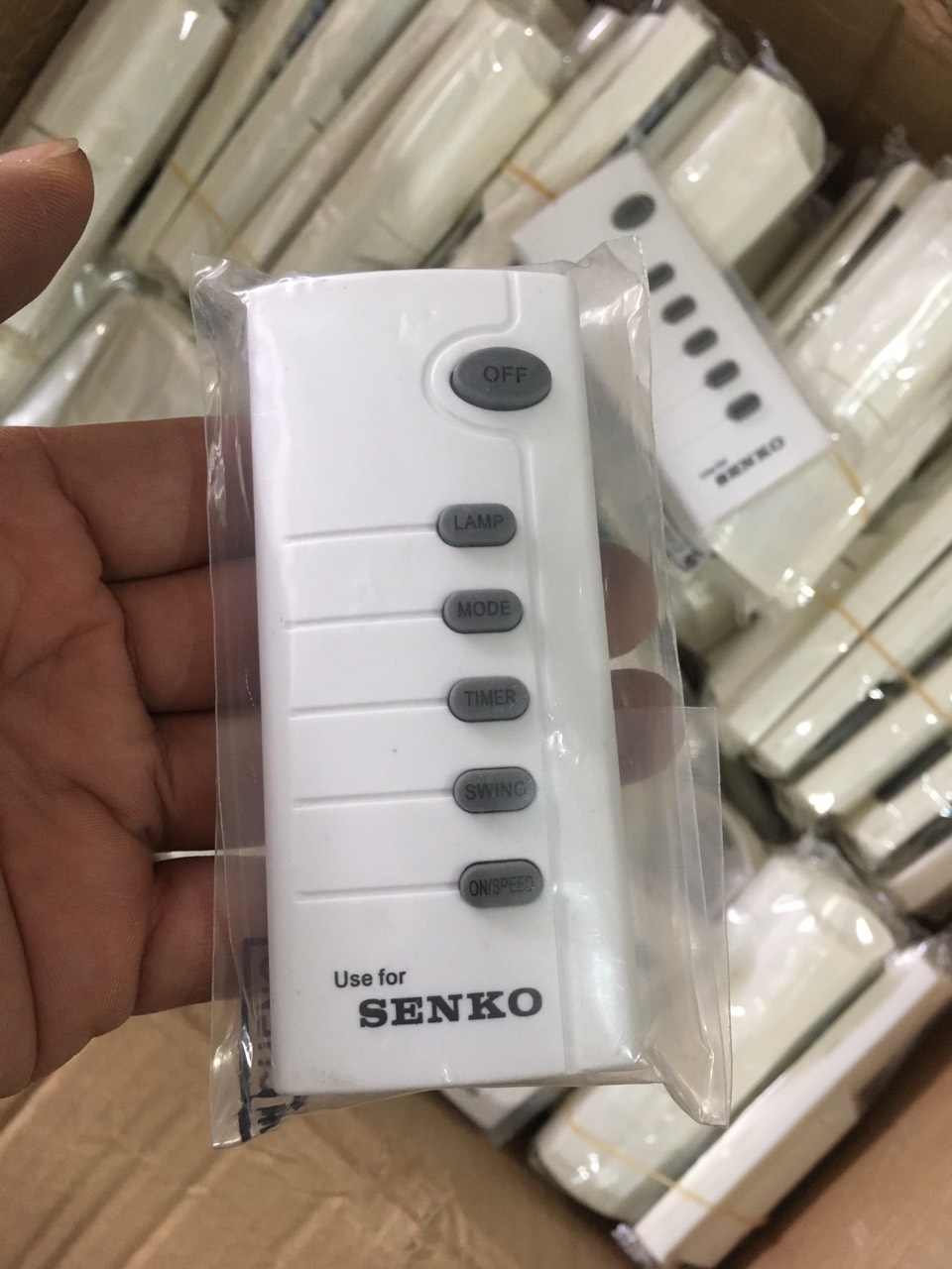 điều khiển quạt senko thay thế remote Senko (Các loại quạt như TR1683, DR1608, TR1628, DH1600).