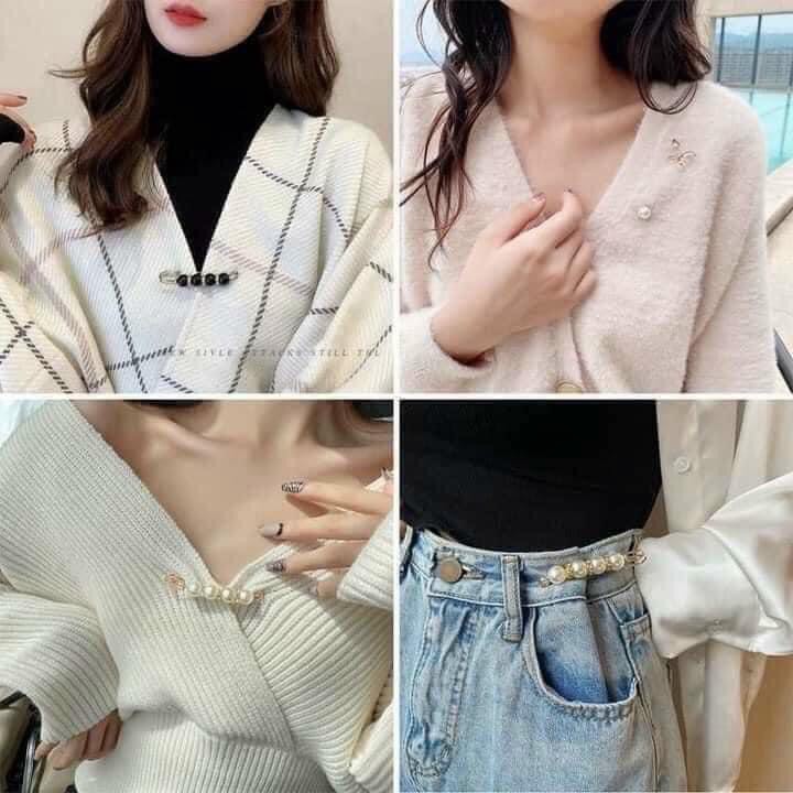 Sét 4 gim cài quần áo siêu xinh