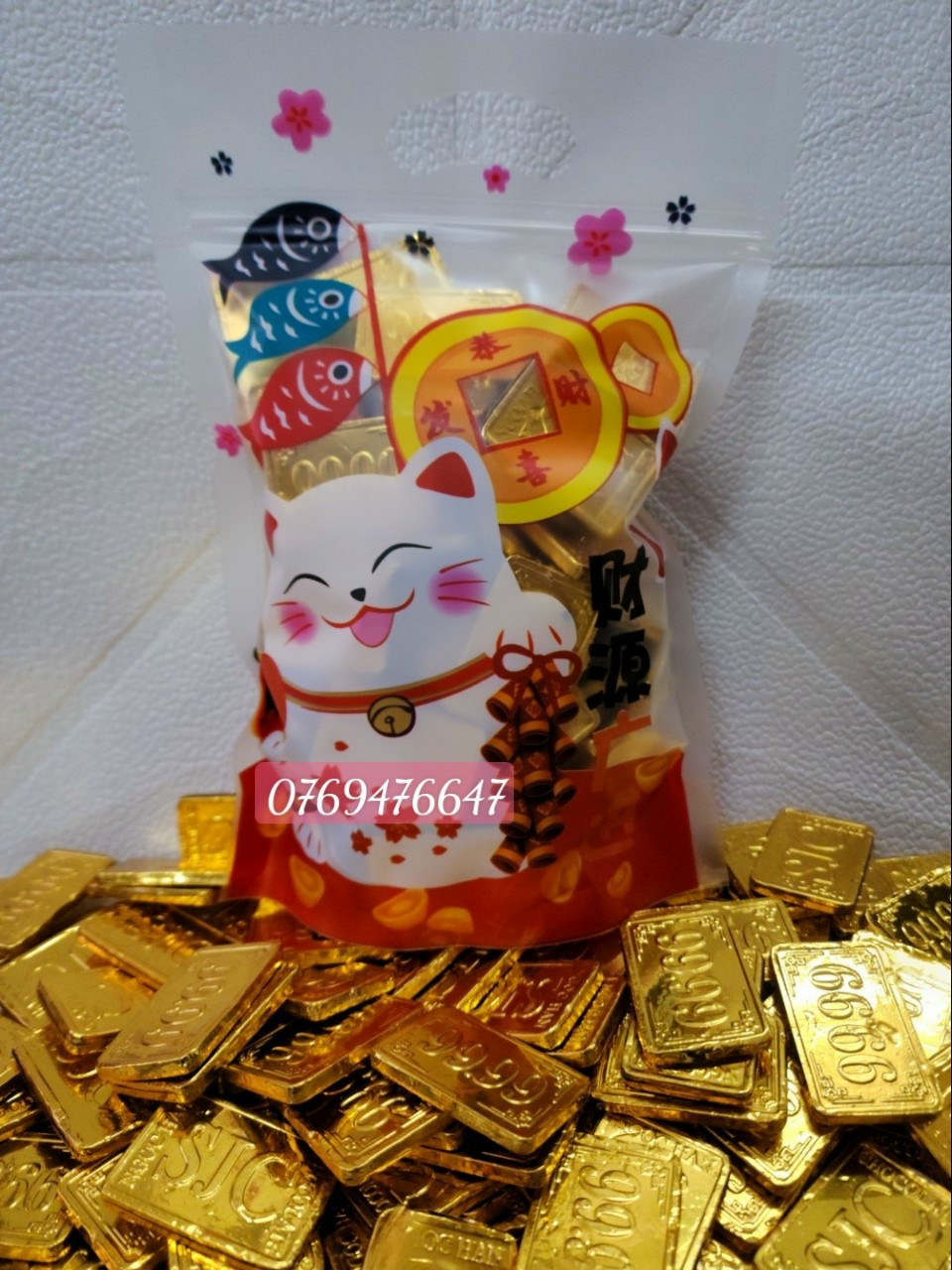[Hàng Tết 2026] Socola Vàng Lá Ngọc Hân