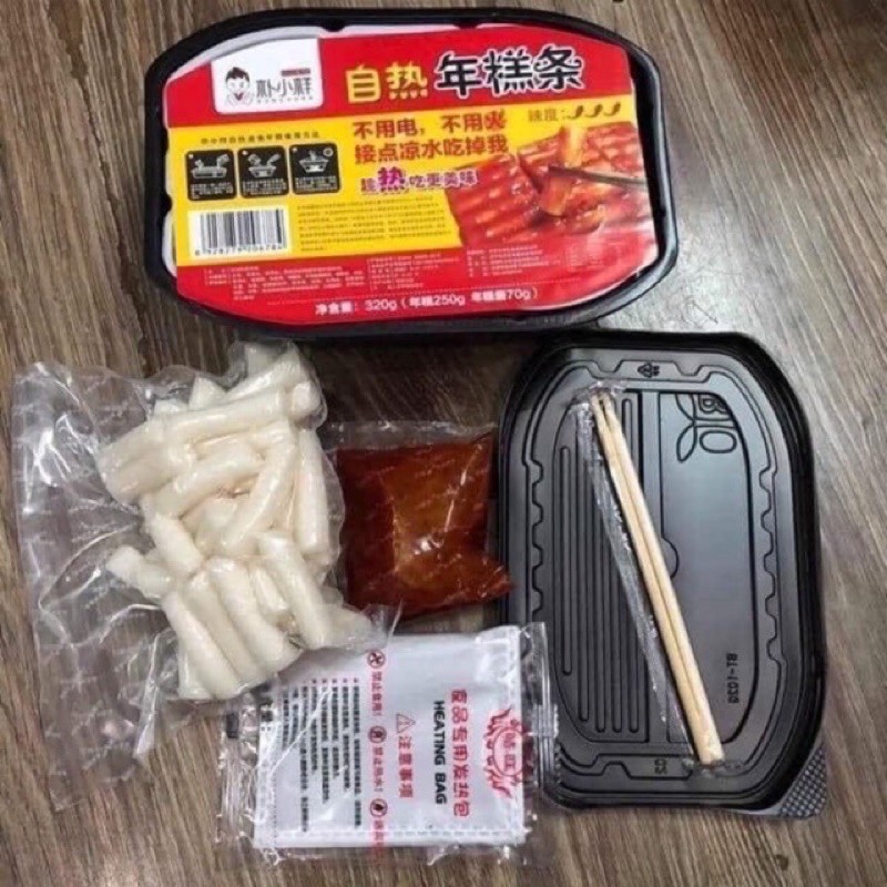 1 hộp tokbokki tự sôi 320g