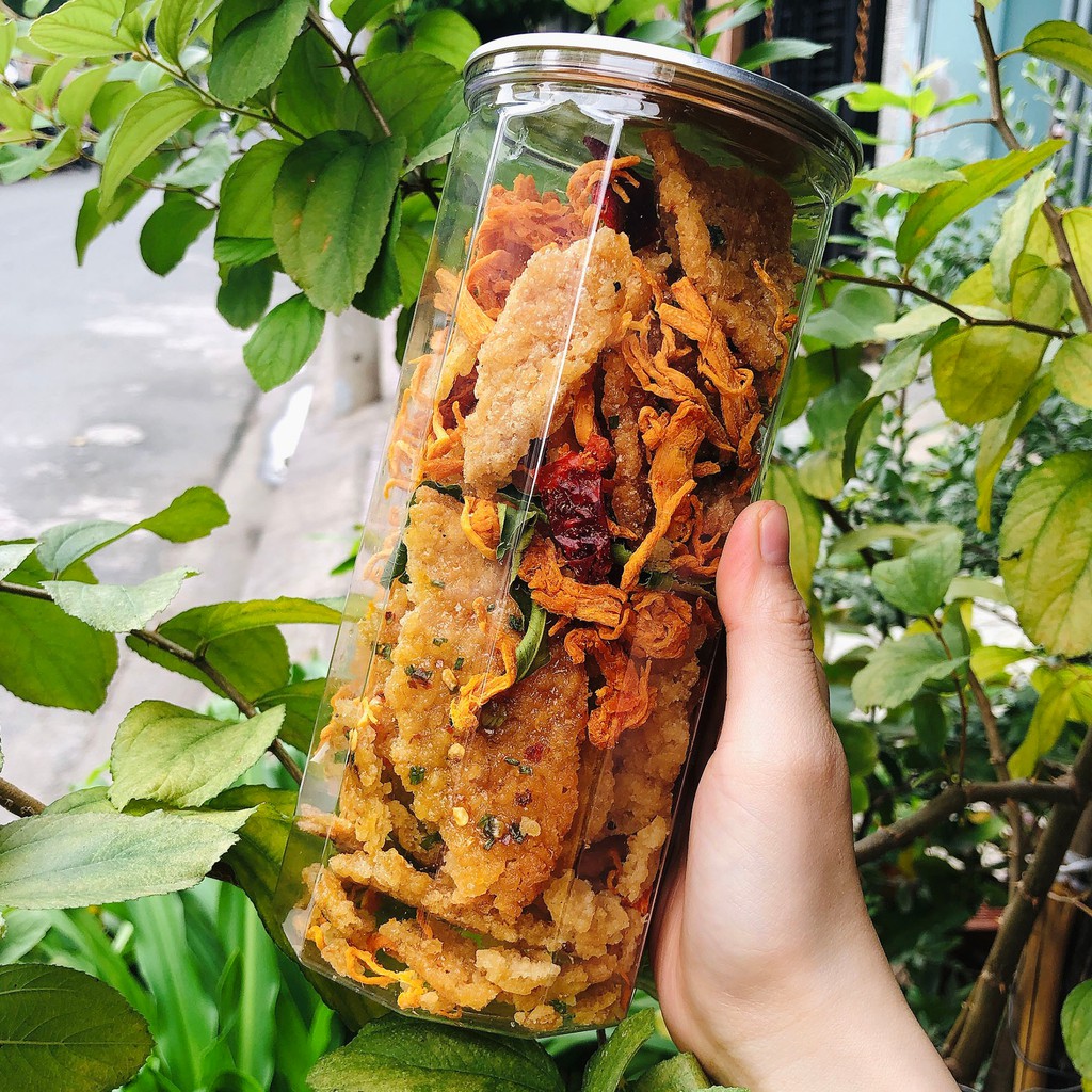 Cơm Cháy Lắc Khô Bò hủ Pet 300g